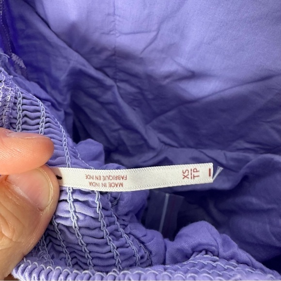 Free People Cohen Poplin Midi Dress in Light Purple Womens Size X-Small - Picture 9 of 11